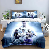 Fashion Football Ronaldo Bedding Set - Digital Print Duvet Cover - Himpall